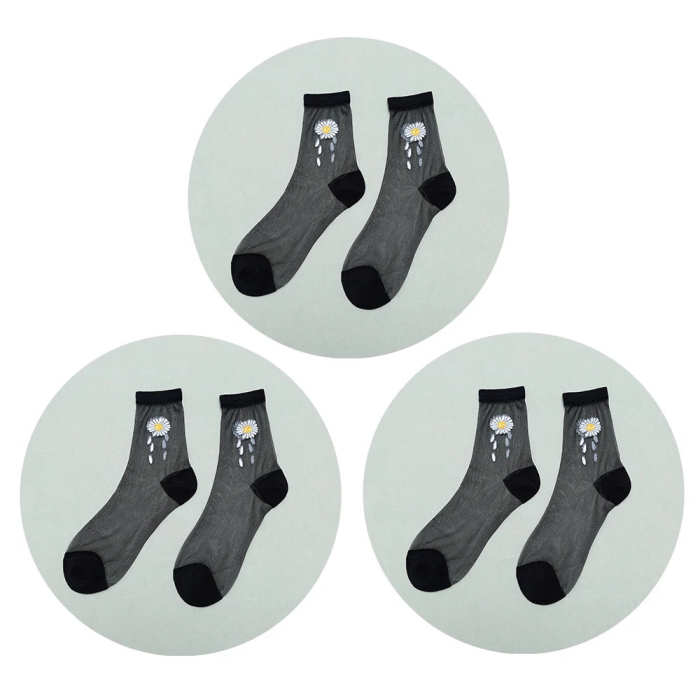 A Bloomy Summer Socks