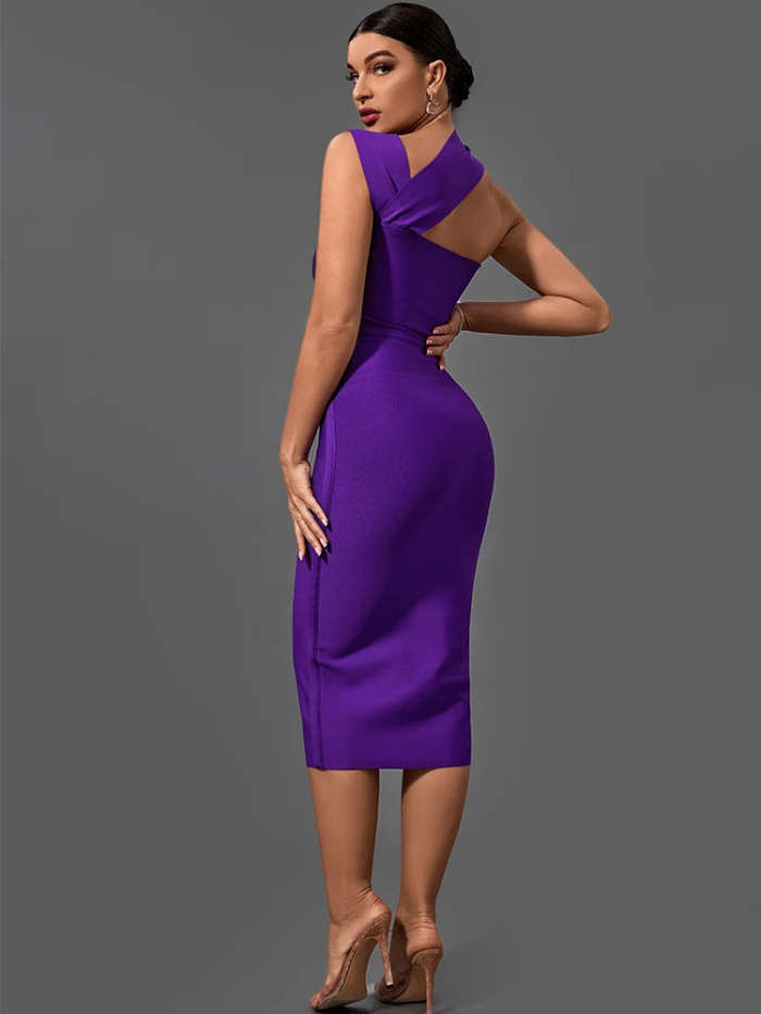 Answer That Echoes Midi Dress