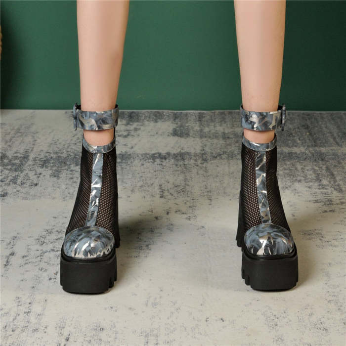 A Heaviness In My Head Ankle Boots