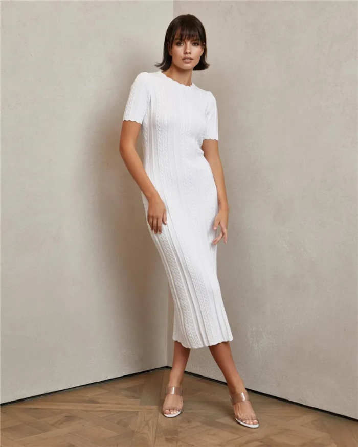 As Blue As The Sky Midi Dress