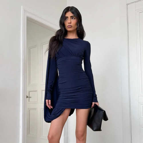 A Feminine Act Mini Dress