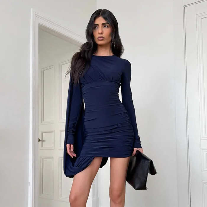 A Feminine Act Mini Dress