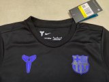 25-26 BAR Black Special Edition Kids Soccer Jersey 1:1 Thai Quality
