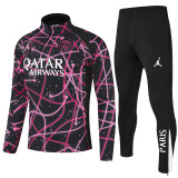 25-26 PSG High Quality Half Pull Tracksuit