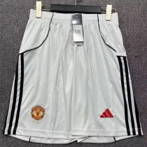25-26 Man Utd Home Shorts Pants 25-26 Man Utd Home Shorts Pants