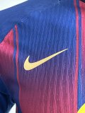 25-26 BAR Home Long Sleeve Player Version Soccer Jersey (长袖球员)