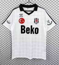 1990-1991 Besiktas Home Retro Soccer Jersey 1990-1991 Besiktas Home Retro Soccer Jersey