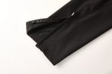 2025 AD Black Jacket Tracksuit