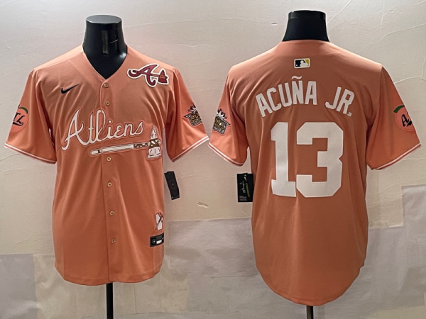 2025 MLB Atlanta Braves New Pattern Jersey