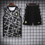 25-26 CHE High Quality Kids Tank Top And Shorts Suit
