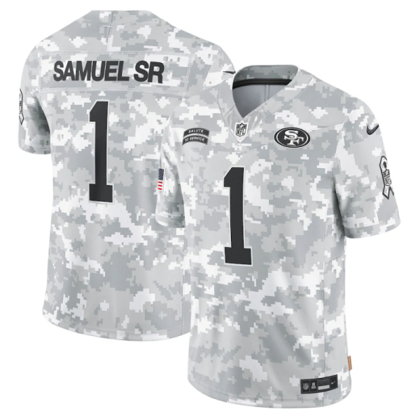 2024 NFL 49ers New Pattern Jersey