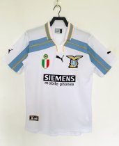 2000-2001 Lazio Away Retro Soccer Jersey