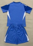 25-26 RMA Blue GoalKeeper Kids Soccer Jersey