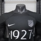 25-26 Ittihad Black Special Edition Player Version Training shirts (白广告)