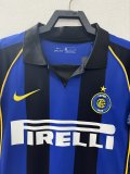 2001-2002 INT Home Retro Soccer Jersey