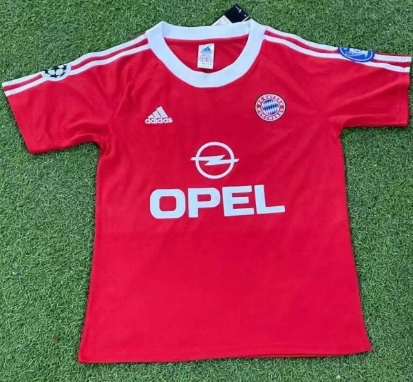 2000-2001 Bayern Home Retro Soccer Jersey