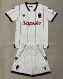 25-26 Bologna Away Kids Soccer Jersey