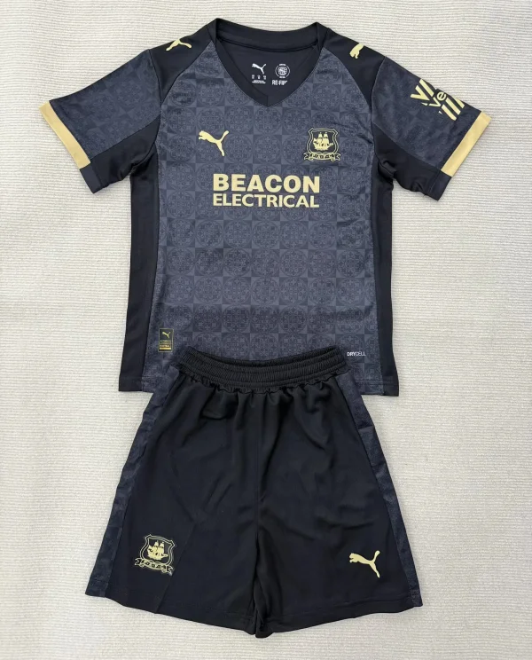 25-26 Plymouth FC Away Kids Soccer Jersey