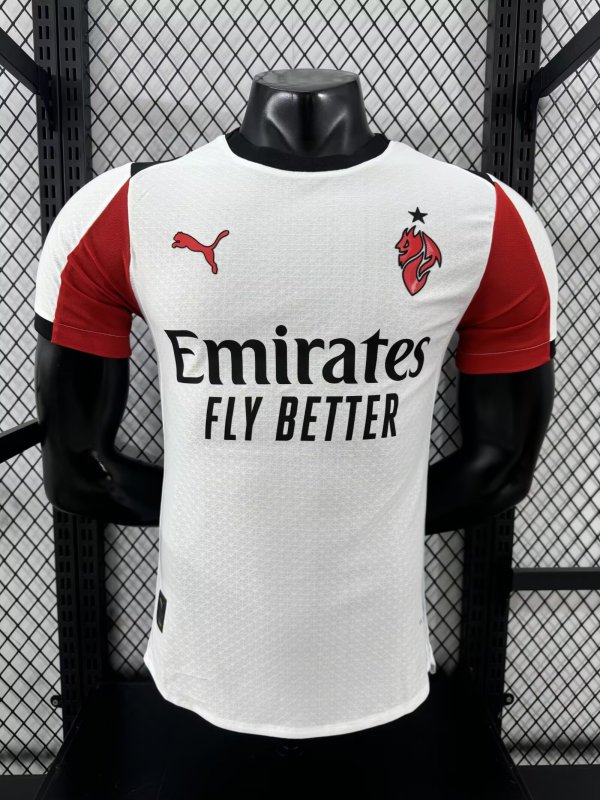 25-26 ACM Away Player Version Soccer Jersey