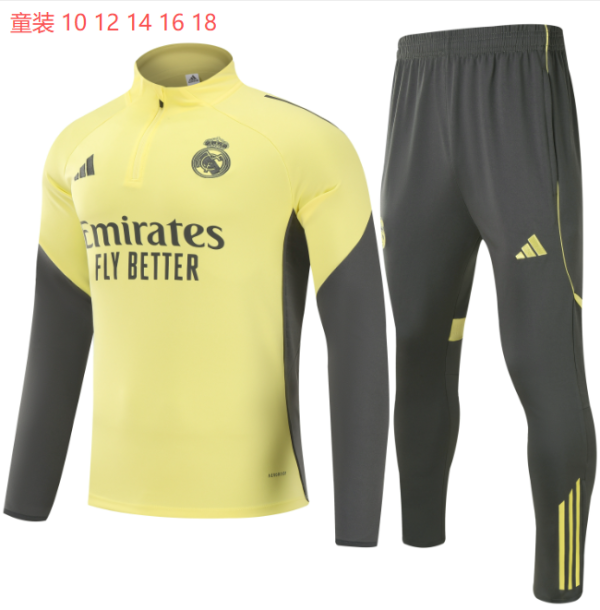 25-26 RMA High Quality Kids Half Pull Tracksuit