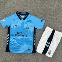 25-26 Las Palmas Away Kids Soccer Jersey 1:1 Thai Quality