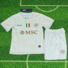 25-26 Napoli Away Kids Soccer Jersey 1:1 Thai Quality