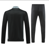 2025 AD Black Jacket Tracksuit