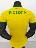 25-26 Palmeiras Yellow Third Player Version Soccer Jersey 1:1 Thai Quality