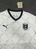 2024 Austria European Cup Away Fans Version Soccer Jersey