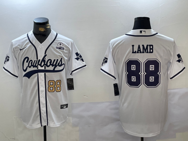 2024 NFL Dallas Cowboys New Pattern Jersey