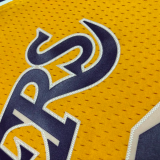 1999 LAKERS RODMAN #73 Yellow Retro Top Quality Hot Pressing NBA Jersey