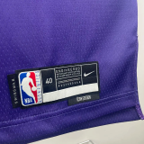 23-24 SUNS AYTON #22 Purple Top Quality Hot Pressing NBA Jersey