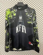 25-26 Korea GoalKeeper Long Sleeve Fans Soccer Jersey