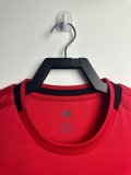 2018-2019 Man Utd Home Long sleeves Retro Soccer Jersey