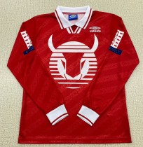1995-1996 Necaxa Home Long Sleeve Retro Soccer Jersey 1995-1996 Necaxa Home Long Sleeve Retro Soccer Jersey