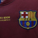 2008-2009 BAR Home Retro Long Sleeve Soccer Jersey (UCL版有决赛字)