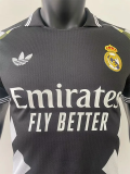 25-26 RMA Black Special Edition Player Version Training Shirts 黄袖边