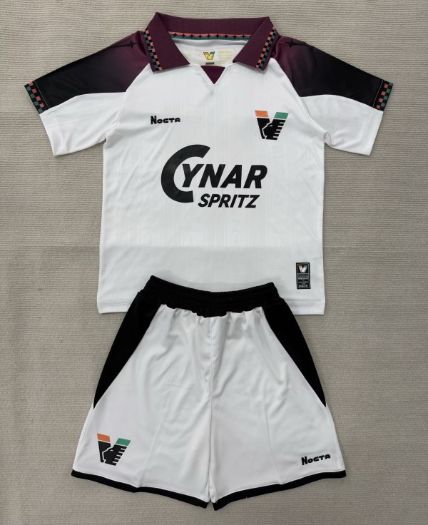 25-26 Venezia FC Away Kids Soccer Jersey