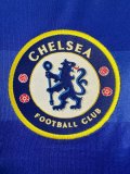 2011-2012 CHE Home UCL Edition Retro Long Sleeve Soccer Jersey