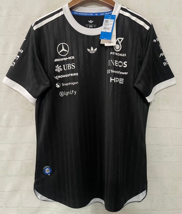 2026 Benz New Pattern Player Version Short Sleeve Racing Suit