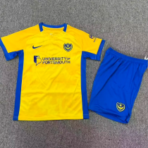 26-27 Portsmouth Away Kids Soccer Jersey 26-27 Portsmouth Away Kids Soccer Jersey
