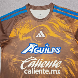 26-27 Club America Brown Training shirts