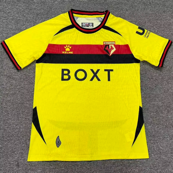 26-27 Watford Home Fans Soccer Jersey