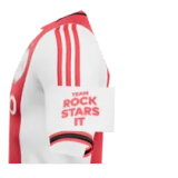 26-27 Aja× Home Embroidered Version Fans Soccer Jersey