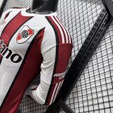 26-27 River Plate Away Long Sleeve Player Version Soccer Jersey*长袖球员