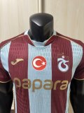 26-27 Trabzonspor Home Player Version Soccer Jersey