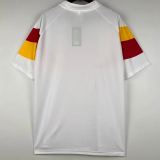 1990-1991 Roma Away Retro Soccer Jersey