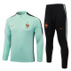 26-27 France High Quality Half Pull Tracksuit