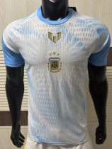 26-27 Argentina White blue Special Edition Player Version Training shirts