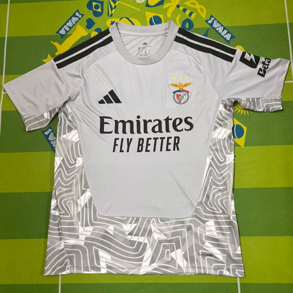 26-27 Benfica Grey Goalkeeper Soccer Jersey